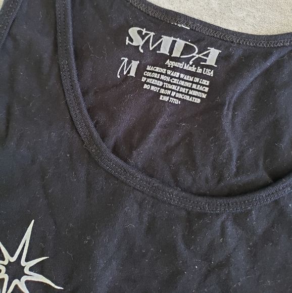 Black Welcome To Las Vegas SMDA Tank - Picture 3 of 3